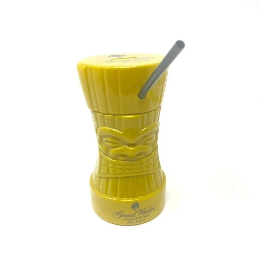 Grand Wailea Maui Tiki Cup Bank Hawaiian Souvenir Tropical Luau Novelty